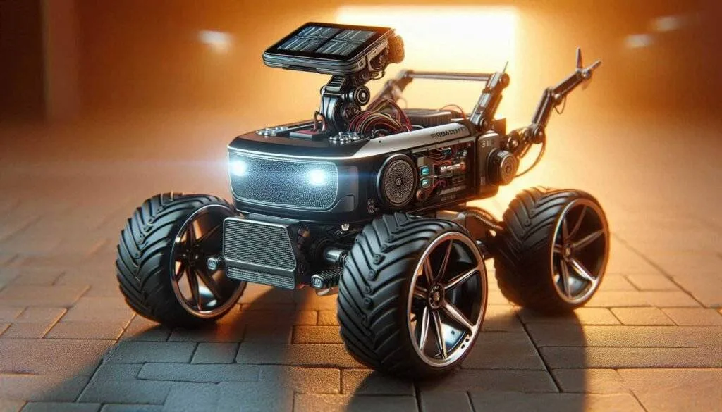 smart robot car v4.0 with camera folder