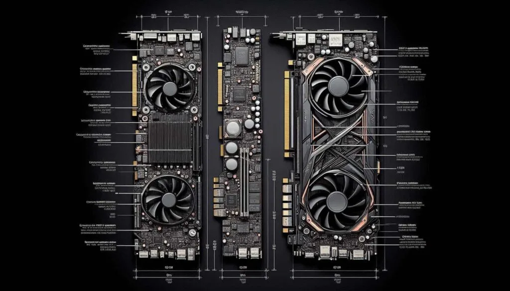 why are some graphics cards longer than others